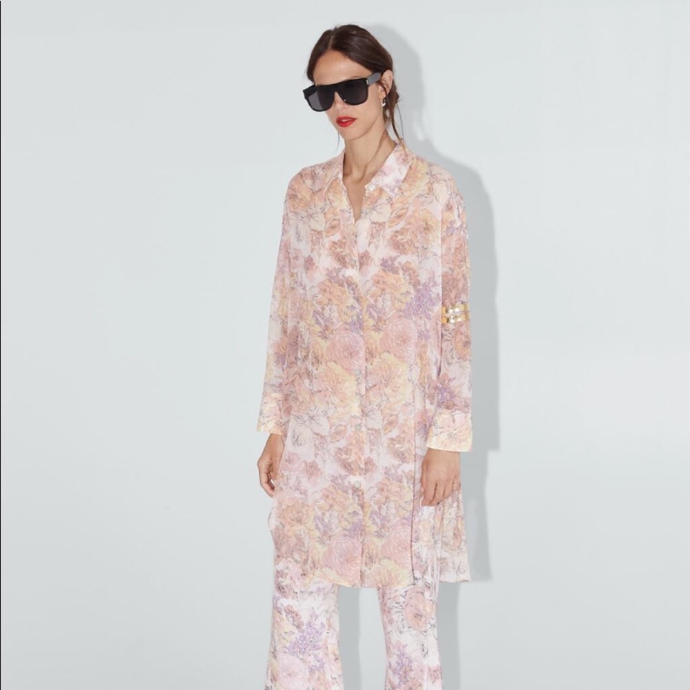 Zara long top